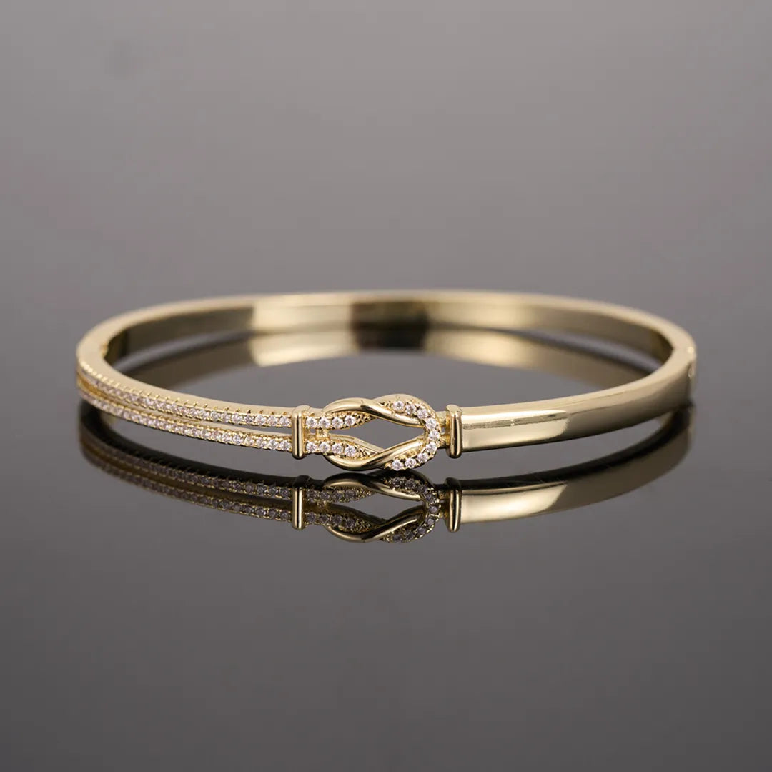 Mother & Daughter Knot Tied by God Bangle