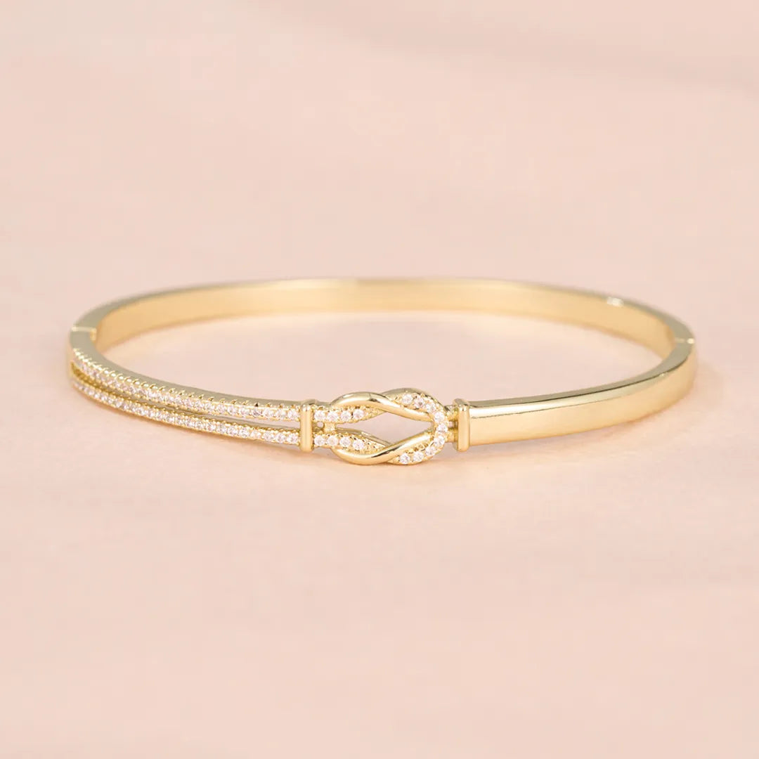 Mother & Daughter Knot Tied by God Bangle