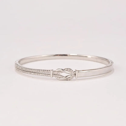 Mother & Daughter Knot Tied by God Bangle