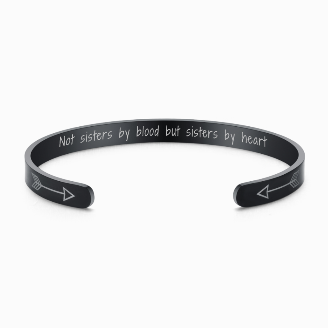 Not Sisters By Blood, But Sisters By Heart Bracelet (Buy 1 Take 1)