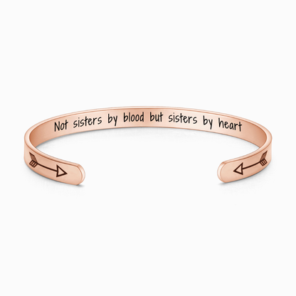 Not Sisters By Blood, But Sisters By Heart Bracelet (Buy 1 Take 1)