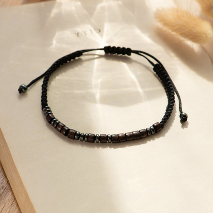 To My Man, I Love You Forever & Always Morse Code Bracelet